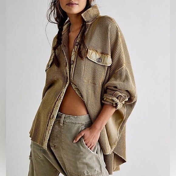 Free People Jackets & Blazers - Free People FP One Scout Jacket in Fawn Rare No Longer Sold
